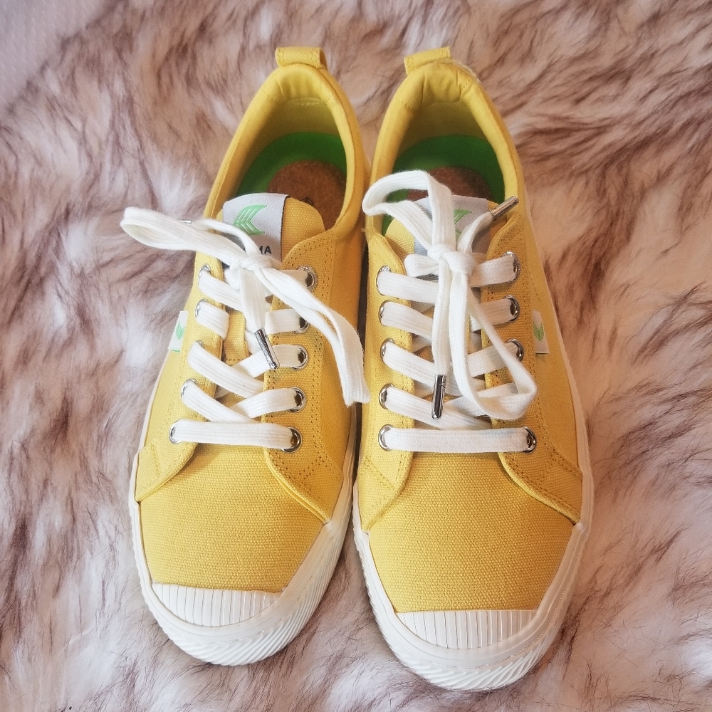 Yellow Canvis Cariuma Sneakers